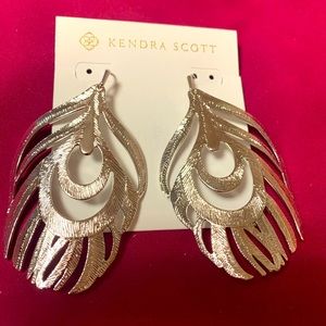 Kendra Scott Silver Karina Earrings